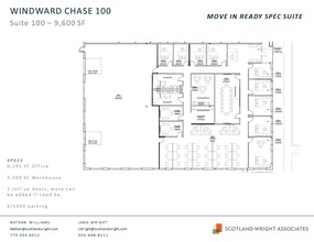 1235 Old Alpharetta Rd, Alpharetta, GA for rent Floor Plan- Image 1 of 2