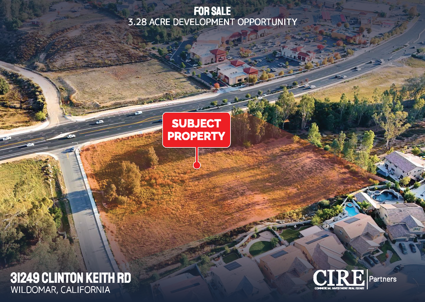 31249 Clinton Keith Rd, Wildomar, CA for sale - Aerial - Image 1 of 7