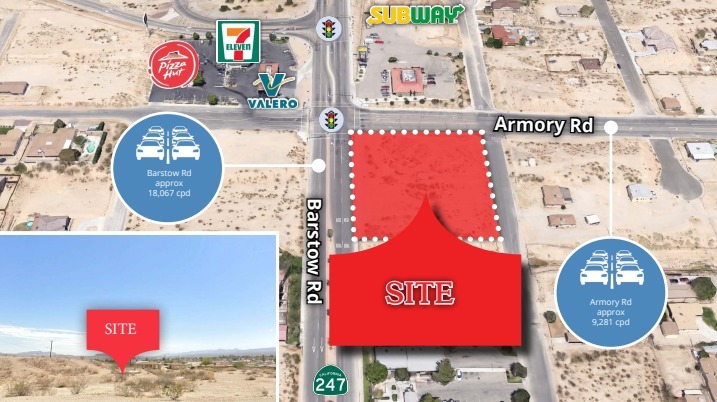 Land in Barstow, CA for rent - Building Photo - Image 1 of 1