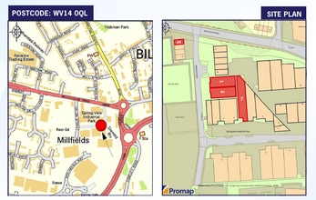 Union St, Bilston to rent Site Plan- Image 1 of 1