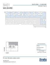 9401 Wilshire Blvd, Beverly Hills, CA for rent Floor Plan- Image 1 of 1