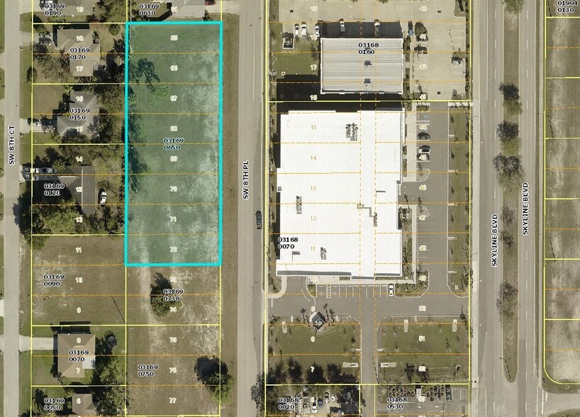 2630-2707 SW 8th portfolio of 2 properties for sale on LoopNet.co.uk - Site Plan - Image 2 of 4