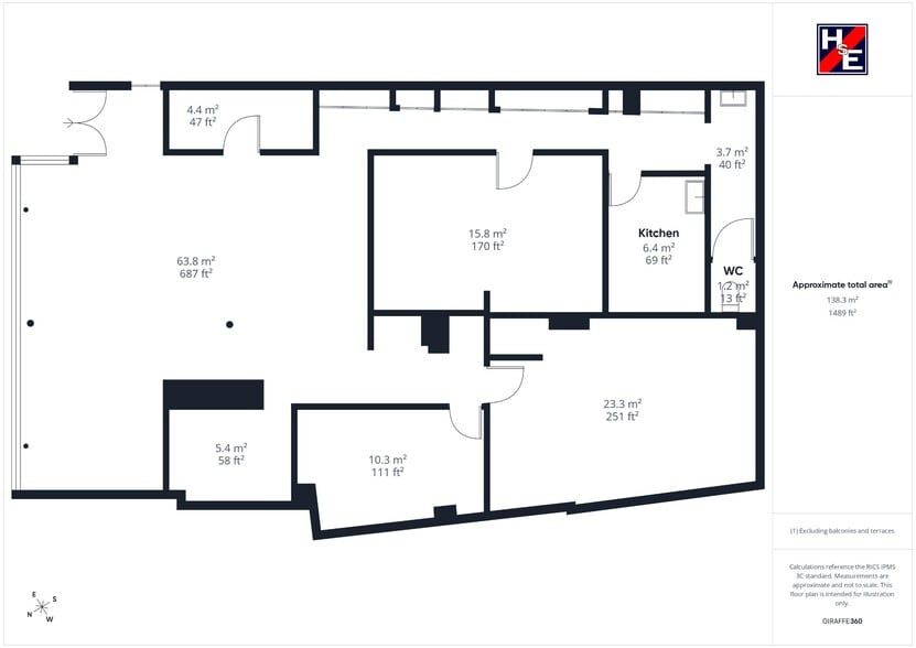 85-87 Church St, Croydon to rent - Floor Plan - Image 2 of 2