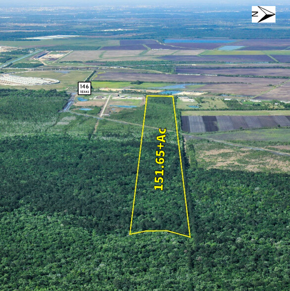 151+/-Ac 00 Hwy 146, Dayton, TX for sale - Aerial - Image 3 of 7