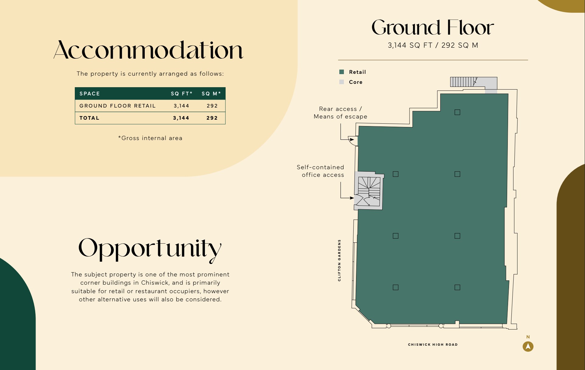 308-312 Chiswick High Rd, London to rent Floor Plan- Image 1 of 2