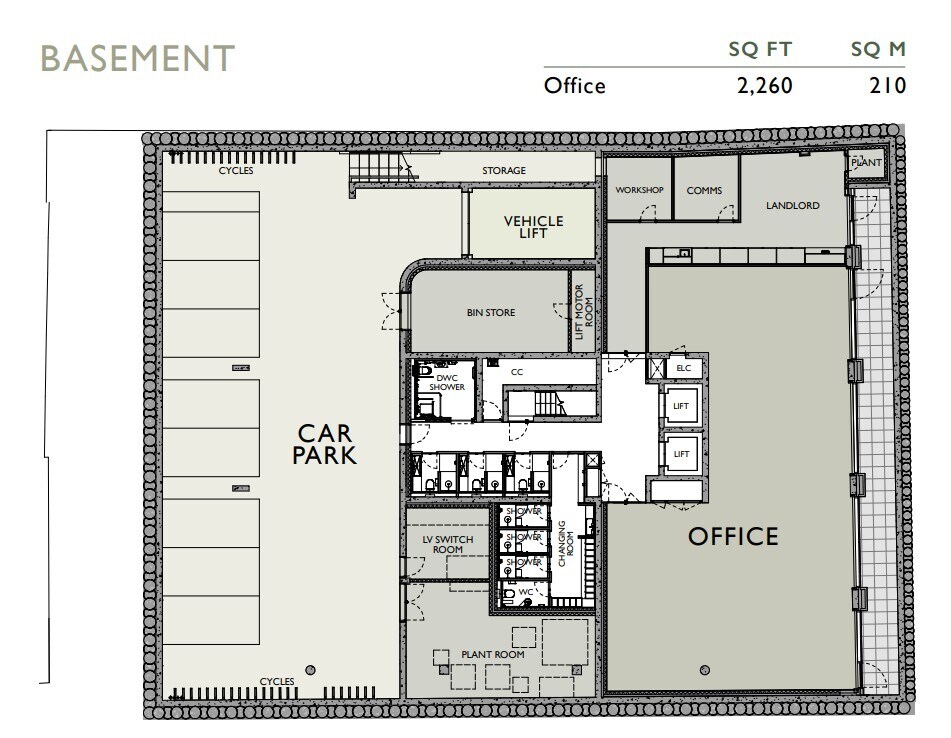 247 The Broadway, London to rent Floor Plan- Image 1 of 8