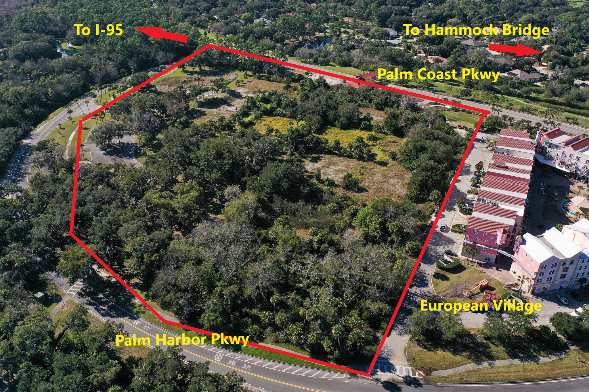 1 Palm Harbor Pky, Palm Coast, FL for sale Aerial- Image 1 of 1
