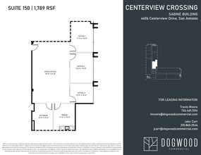 4538 Centerview Dr, San Antonio, TX for rent Floor Plan- Image 1 of 1