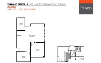 1450 Hughes Rd, Grapevine, TX for rent Floor Plan- Image 1 of 1