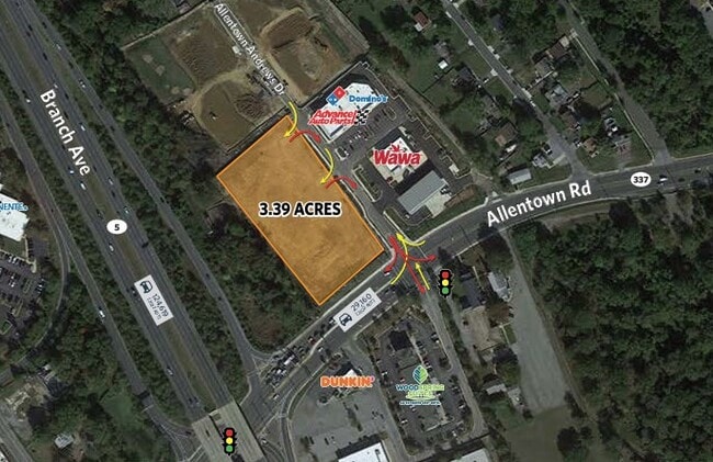 More details for 6151 Allentown Rd, Camp Springs, MD - Land for Auction