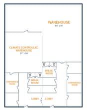 8807-8815 Emmott Rd, Houston, TX to rent Floor Plan- Image 1 of 2