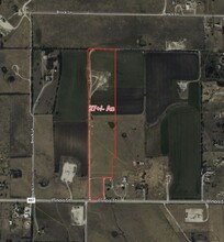 2131 Illinois St, Rhome, TX - aerial  map view - Image1