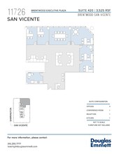 11726 San Vicente Blvd, Los Angeles, CA for rent Floor Plan- Image 1 of 1