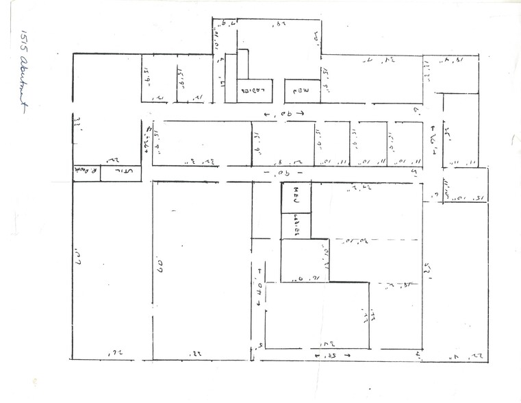 1515 Abutment Rd, Dalton, GA for rent - Floor Plan - Image 3 of 3