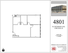 4801 W Peterson Ave, Chicago, IL for rent Floor Plan- Image 1 of 6