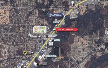 6527 Warden Rd, North Little Rock, AR - AERIAL  map view