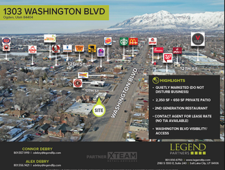 More details for 1303 Washington Blvd, Ogden, UT - Retail for Rent