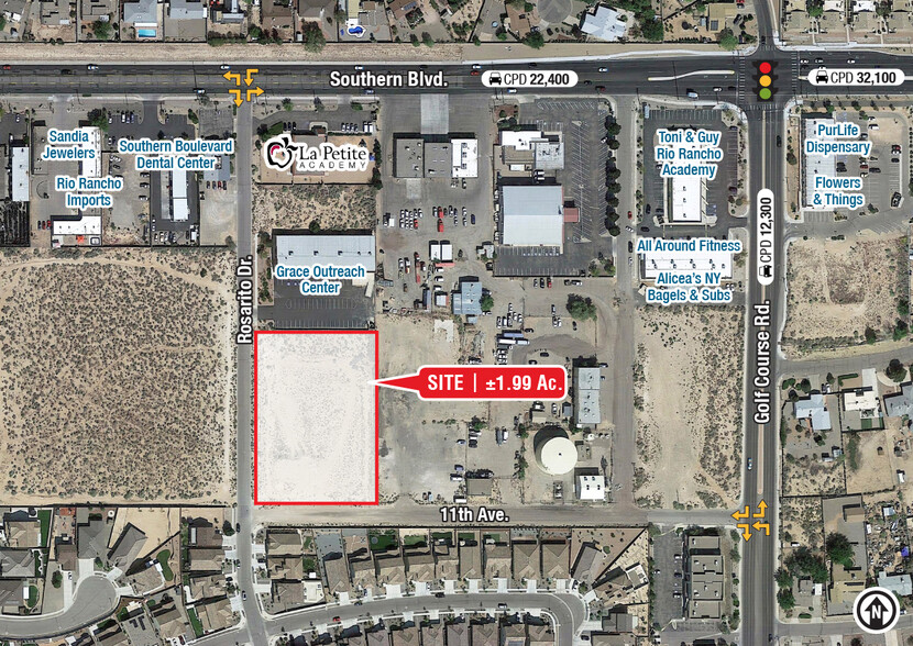 Rosarito  & 11th Street SE, Rio Rancho, NM for sale - Primary Photo - Image 1 of 3