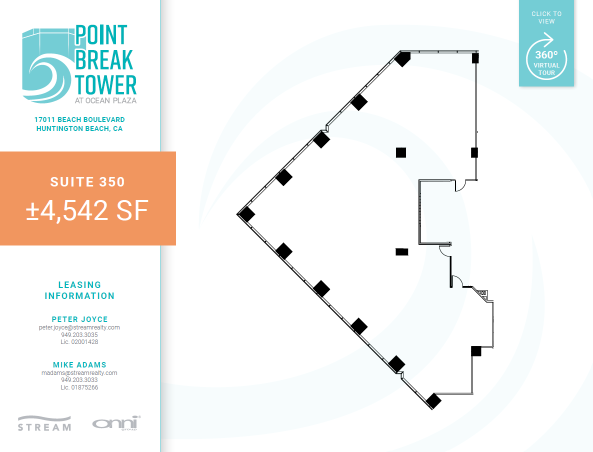 17011 Beach Blvd, Huntington Beach, CA for rent Floor Plan- Image 1 of 2