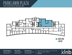 11821 Parklawn Dr, Rockville, MD to rent Site Plan- Image 1 of 1