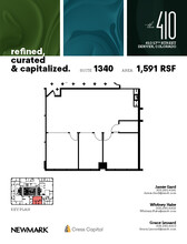 410 17th St, Denver, CO for rent Floor Plan- Image 1 of 2