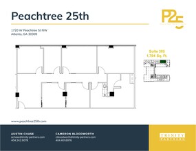 1718-1720 NW Peachtree St, Atlanta, GA for rent Site Plan- Image 1 of 1