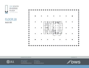 222 S Riverside Plz, Chicago, IL for rent Site Plan- Image 1 of 3