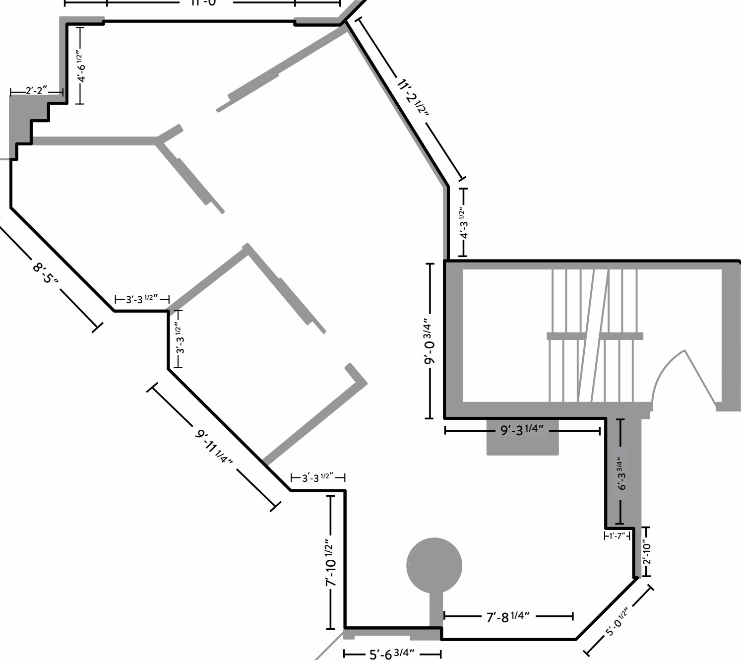 401 9th Ave SW, Calgary, AB to rent Floor Plan- Image 1 of 2