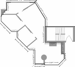 401 9th Ave SW, Calgary, AB to rent Floor Plan- Image 1 of 2