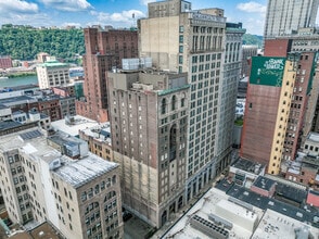 322 Fourth Ave, Pittsburgh, PA - AERIAL  map view - Image1