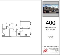 400 Lake Cook Rd, Deerfield, IL for rent Floor Plan- Image 1 of 5