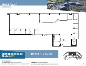 6801 Koll Center Pky, Pleasanton, CA for rent Floor Plan- Image 1 of 1