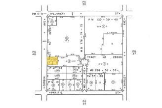 9346-9350 Corbin Ave, Northridge, CA for sale Plat Map- Image 1 of 1