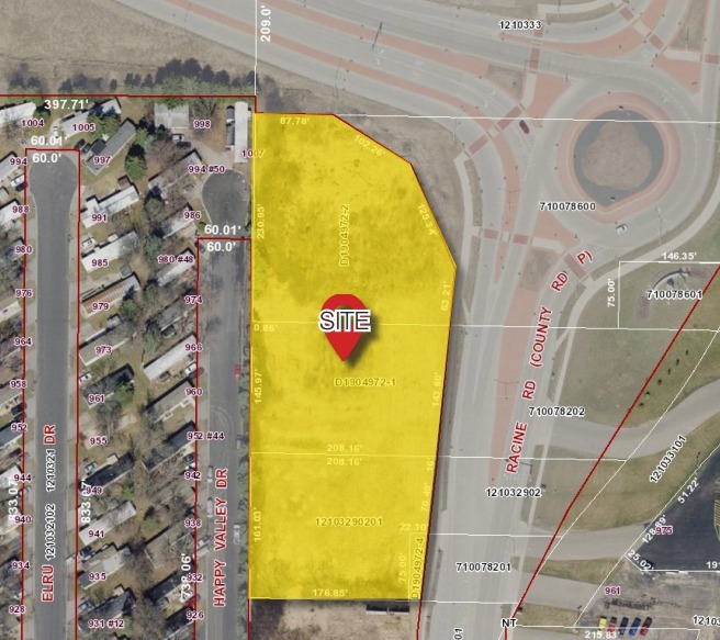 Racine Rd, Menasha, WI for sale - Site Plan - Image 2 of 2