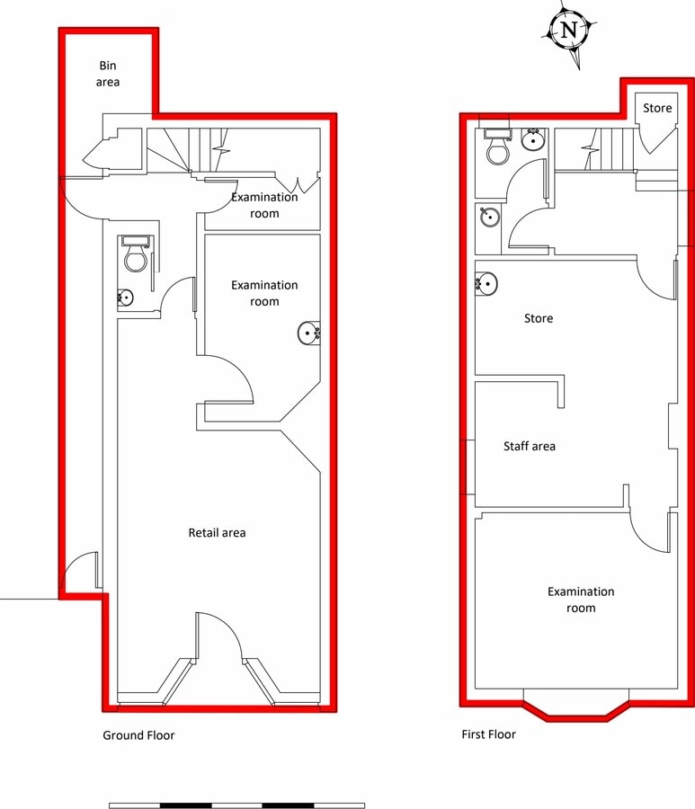 50-60 High St, Cranleigh, SRY GU6 8AQ - Unit 58 - - Floor Plan - Image 1 of 1