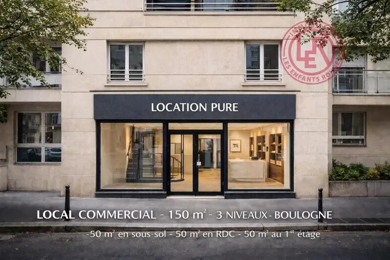 Retail in Boulogne-Billancourt to rent - Building Photo - Image 1 of 2