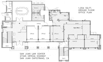 27345 Ortega Hwy, San Juan Capistrano, CA for rent Floor Plan- Image 1 of 12