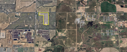 Weld County Road 19, Fort Lupton, CO - aerial  map view