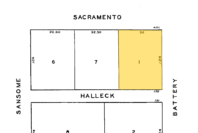 275 Battery St, San Francisco, CA for rent - Plat Map - Image 2 of 3