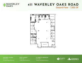 411 Waverley Oaks Rd, Waltham, MA for rent Floor Plan- Image 1 of 1