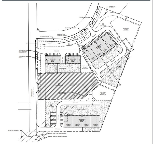 1676 American Way, Cedar Hill, TX for rent - Site Plan - Image 3 of 3