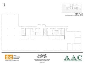 8040 Arco Corporate Dr, Raleigh, NC to rent Site Plan- Image 1 of 1