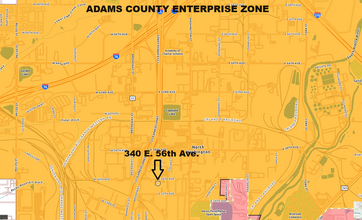 340 E 56th Ave, Denver, CO for rent Map- Image 1 of 2