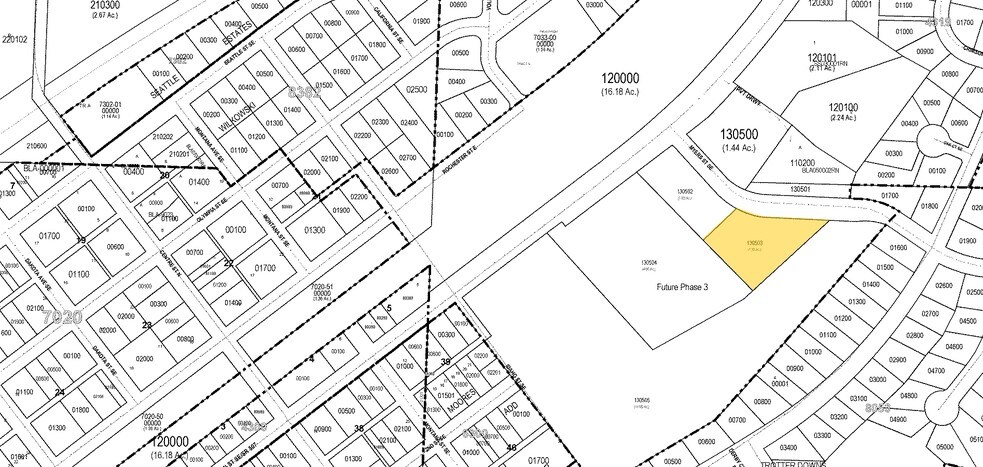 101 Myers St SE, Rainier, WA for sale - Plat Map - Image 1 of 1