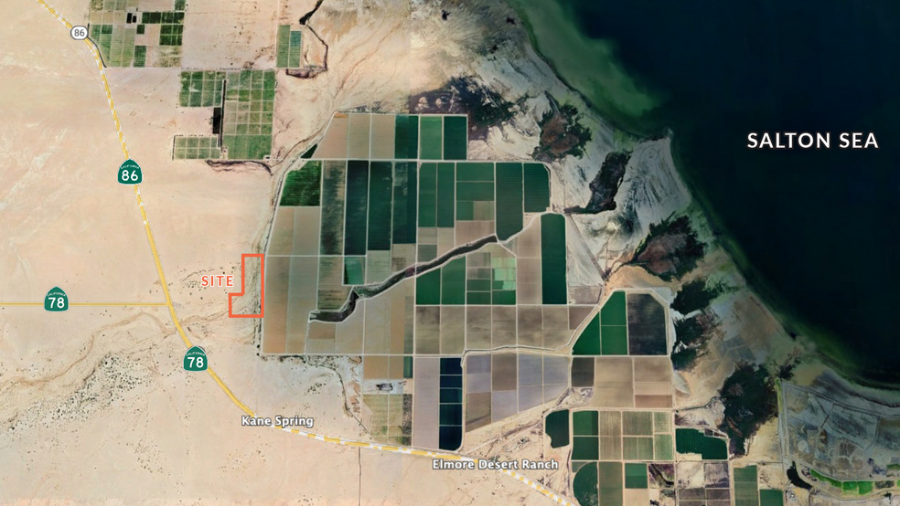 Land in Salton City, CA for sale - Aerial - Image 1 of 2