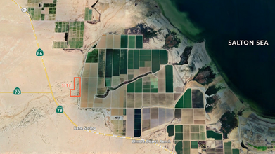 Salton City, CA - aerial  map view - Image1