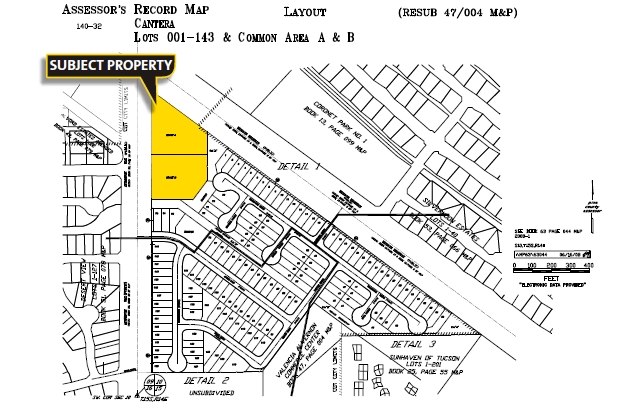 SE Benson Hwy & Alvernon Way, Tucson, AZ for sale - Plat Map - Image 2 of 2