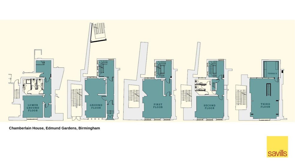 133 Edmund St, Birmingham to rent - Floor Plan - Image 3 of 13