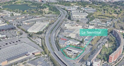 Villeneuve-la-Garenne, HDS - Aerial map view - Image1