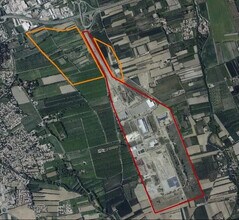 Entraigues-sur-la-Sorgue - Aerial map view